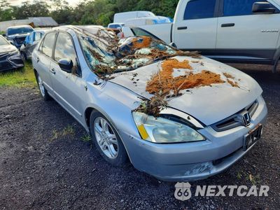 Czwarte zdjęcie samochodu z boku: 2005 HONDA ACCORD DX VIN:1HGCM56155A148047 - miniatura