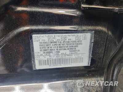 Zdjęcie 12 z 12 samochodu: 2020 NISSAN SENTRA S VIN:3N1AB8BV8LY225964 - miniatura