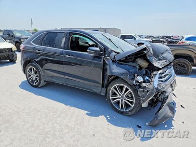 Czwarte zdjęcie samochodu z boku: 2019 FORD EDGE TITANIUM VIN:2FMPK3K99KBC06307 - miniatura