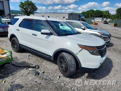 Czwarte zdjęcie samochodu z boku: 2013 FORD EXPLORER POLICE INTERCEPTOR VIN:1FM5K8AR5DGA51482 - miniatura