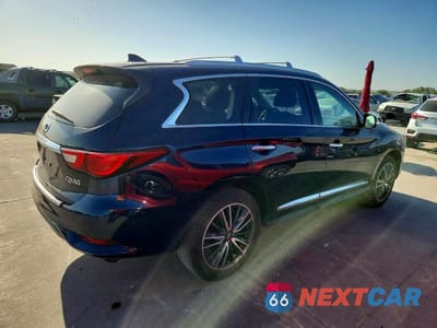 Trzecie zdjęcie samochodu z tyłu: 2017 INFINITI QX60 BASE VIN:5N1DL0MM8HC504923 - miniatura