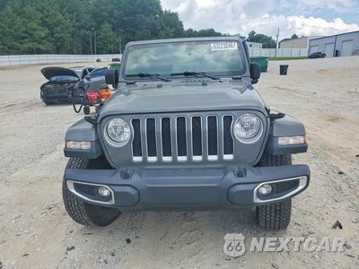 Piąte zdjęcie samochodu w środku: 2020 JEEP WRANGLER UNLIMITED SAHARA VIN:1C4HJXEN7LW264105 - miniatura