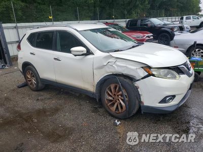 Czwarte zdjęcie samochodu z boku: 2014 NISSAN ROGUE SL VIN:5N1AT2MT3EC764762 - miniatura