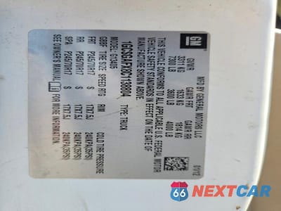 Zdjęcie 13 z 13 samochodu: 2012 CHEVROLET EXPRESS G1500 VIN:1GCSGAFX8C1138804 - miniatura