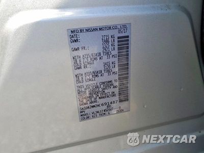 Zdjęcie 13 z 13 samochodu: 2017 NISSAN PATHFINDER SV VIN:5N1DR2MM2HC691487 - miniatura