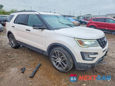 Czwarte zdjęcie samochodu z boku: 2017 FORD EXPLORER SPORT VIN:1FM5K8GT3HGA42952 - miniatura