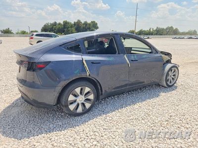 Trzecie zdjęcie samochodu z tyłu: 2022 TESLA MODEL Y VIN:7SAYGDEE6NA004606 - miniatura