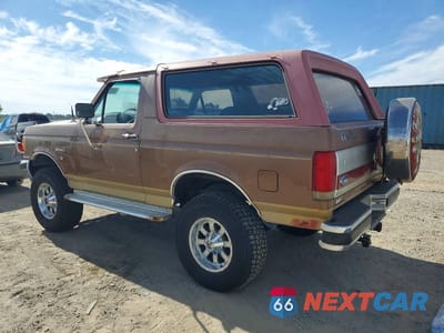Drugie zdjęcie samochodu z przodu: 1989 FORD BRONCO U100 VIN:1FMEU15N4KLA82395 - miniatura