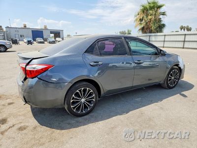 Trzecie zdjęcie samochodu z tyłu: 2014 TOYOTA COROLLA S PLUS VIN:5YFBURHE3EP110944 - miniatura