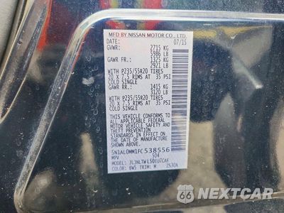 Zdjęcie 13 z 13 samochodu: 2015 INFINITI QX60 BASE VIN:5N1AL0MM1FC538556 - miniatura