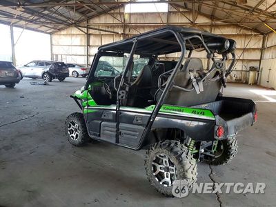 Trzecie zdjęcie samochodu z tyłu: 2016 KAWASAKI TERYX4 UTILITY VEHICLE VIN:JKBRTCG12GB500972 - miniatura