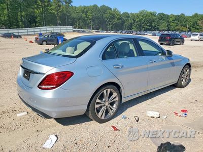 Trzecie zdjęcie samochodu z tyłu: 2015 MERCEDES-BENZ C 300 VIN:55SWF4JB0FU076522 - miniatura