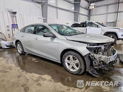 Czwarte zdjęcie samochodu z boku: 2019 CHEVROLET MALIBU LS VIN:1G1ZB5ST3KF218660 - miniatura