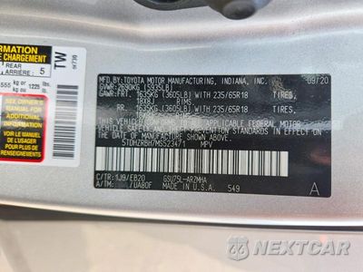 Zdjęcie 13 z 13 samochodu: 2021 TOYOTA HIGHLANDER XLE VIN:5TDHZRBH7MS523471 - miniatura