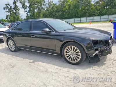 Czwarte zdjęcie samochodu z boku: 2016 AUDI A8 L QUATTRO VIN:WAU34AFDXGN005010 - miniatura