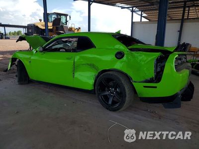 Drugie zdjęcie samochodu z przodu: 2018 DODGE CHALLENGER SRT HELLCAT VIN:2C3CDZC98JH195797 - miniatura
