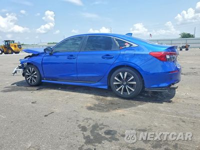 Drugie zdjęcie samochodu z przodu: 2022 HONDA CIVIC EX VIN:2HGFE1F79NH313719 - miniatura