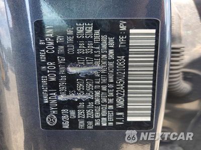 Zdjęcie 14 z 14 samochodu: 2019 HYUNDAI KONA SEL VIN:KM8K22AA5KU210834 - miniatura