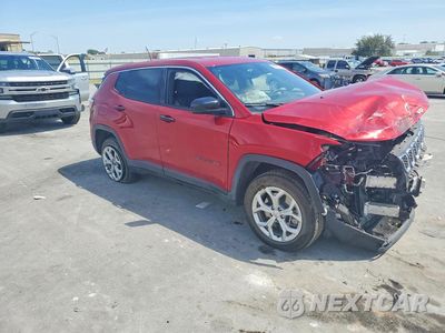 Czwarte zdjęcie samochodu z boku: 2024 JEEP COMPASS SPORT VIN:3C4NJDAN6RT143426 - miniatura