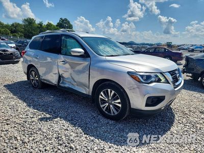 Czwarte zdjęcie samochodu z boku: 2019 NISSAN PATHFINDER S VIN:5N1DR2MN9KC640441 - miniatura
