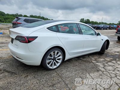 Trzecie zdjęcie samochodu z tyłu: 2020 TESLA MODEL 3 VIN:5YJ3E1EB4LF638532 - miniatura