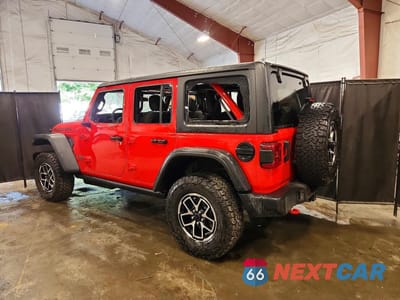 Drugie zdjęcie samochodu z przodu: 2026 JEEP WRANGLER RUBICON VIN:1C4PJXFN4TW270888 - miniatura