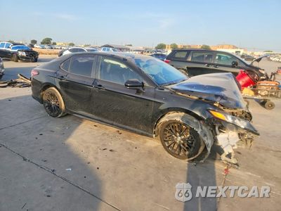 Czwarte zdjęcie samochodu z boku: 2019 TOYOTA CAMRY SE VIN:4T1B11HK0KU294542 - miniatura