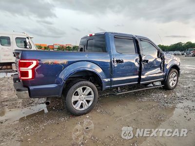 Trzecie zdjęcie samochodu z tyłu: 2019 FORD F150 SUPERCREW VIN:1FTEW1E45KFA77355 - miniatura