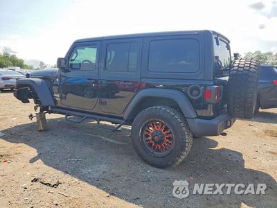 Drugie zdjęcie samochodu z przodu: 2021 JEEP WRANGLER UNLIMITED SPORT VIN:1C4HJXDN5MW554426 - miniatura