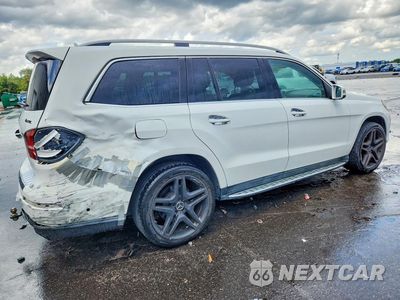 Trzecie zdjęcie samochodu z tyłu: 2017 MERCEDES-BENZ GLS 450 4MATIC VIN:4JGDF6EEXHA748926 - miniatura