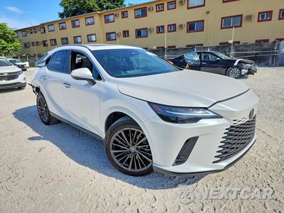 Czwarte zdjęcie samochodu z boku: 2025 LEXUS RX 350 PREMIUM VIN:2T2BAMBA3SC053024 - miniatura