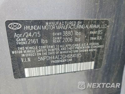 Zdjęcie 13 z 13 samochodu: 2016 HYUNDAI ELANTRA SE VIN:5NPDH4AE2GH684185 - miniatura