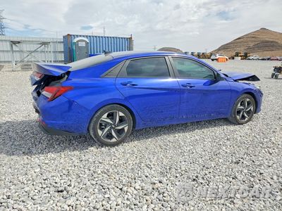 Trzecie zdjęcie samochodu z tyłu: 2023 HYUNDAI ELANTRA SEL VIN:KMHLS4AGXPU577465 - miniatura