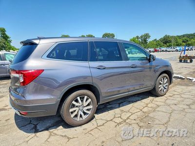 Trzecie zdjęcie samochodu z tyłu: 2019 HONDA PILOT EXL VIN:5FNYF6H50KB056643 - miniatura