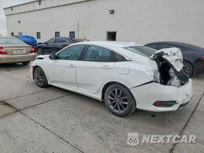 Drugie zdjęcie samochodu z przodu: 2020 HONDA CIVIC EXL VIN:19XFC1F70LE009787 - miniatura