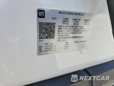 Zdjęcie 13 z 13 samochodu: 2021 CHEVROLET SUBURBAN K1500 Z71 VIN:1GNSKDKDXMR415216 - miniatura