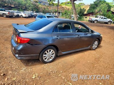 Trzecie zdjęcie samochodu z tyłu: 2010 TOYOTA COROLLA BASE VIN:2T1BU4EE3AC453870 - miniatura