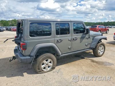 Trzecie zdjęcie samochodu z tyłu: 2018 JEEP WRANGLER UNLIMITED SAHARA VIN:1C4HJXEG9JW310970 - miniatura