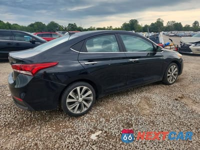 Trzecie zdjęcie samochodu z tyłu: 2022 HYUNDAI ACCENT LIMITED VIN:3KPC34A68NE188263 - miniatura