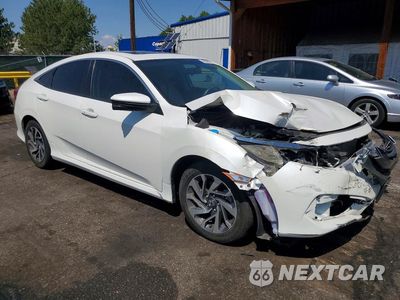 Czwarte zdjęcie samochodu z boku: 2017 HONDA CIVIC EX VIN:19XFC2F71HE205850 - miniatura