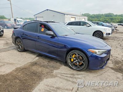 Czwarte zdjęcie samochodu z boku: 2021 ALFA ROMEO GIULIA TI VIN:ZARFANBNXM7639678 - miniatura
