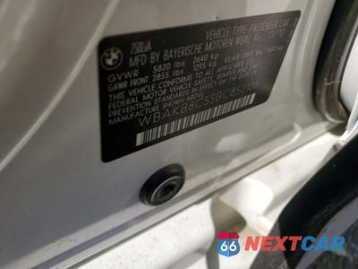 Zdjęcie 13 z 13 samochodu: 2011 BMW 750 LI VIN:WBAKB8C55BC852108 - miniatura