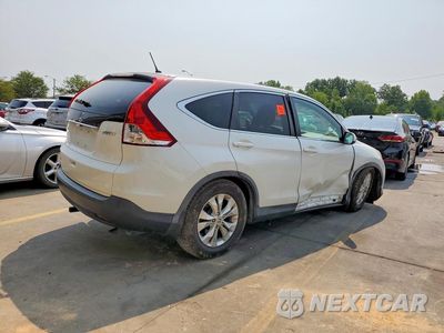 Trzecie zdjęcie samochodu z tyłu: 2014 HONDA CR-V EX VIN:5J6RM4H53EL117087 - miniatura