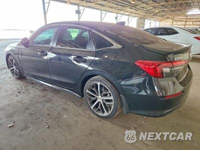 Drugie zdjęcie samochodu z przodu: 2022 HONDA CIVIC TOURING VIN:2HGFE1F95NH308535 - miniatura