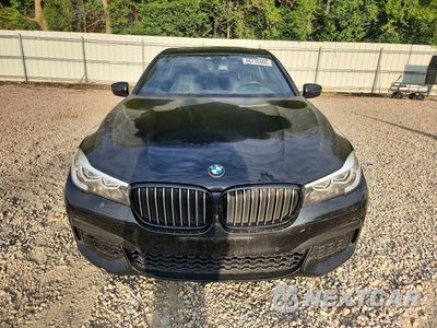 Piąte zdjęcie samochodu w środku: 2019 BMW 740 I VIN:WBA7E2C50KB218012 - miniatura