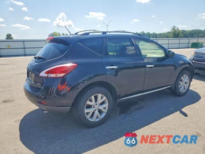 Trzecie zdjęcie samochodu z tyłu: 2012 NISSAN MURANO S VIN:JN8AZ1MU8CW120406 - miniatura