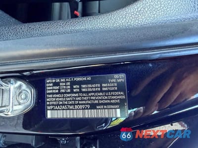 Zdjęcie 10 z 14 samochodu: 2021 PORSCHE MACAN VIN:WP1AA2A57MLB08979 - miniatura
