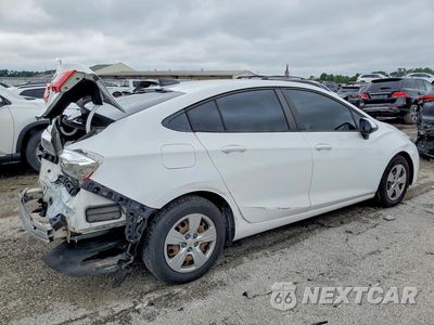 Trzecie zdjęcie samochodu z tyłu: 2017 CHEVROLET CRUZE LS VIN:1G1BC5SM3H7259252 - miniatura