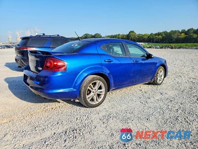 Trzecie zdjęcie samochodu z tyłu: 2014 DODGE AVENGER SE VIN:1C3CDZAB0EN182643 - miniatura
