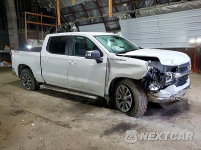 Czwarte zdjęcie samochodu z boku: 2024 CHEVROLET SILVERADO K1500 LT-L VIN:3GCPDKEK5RG180089 - miniatura